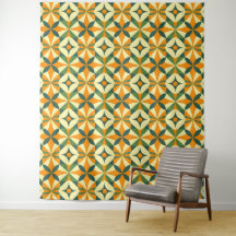 Decorative retro seamless pattern
