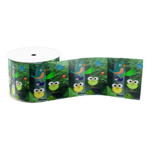 decorative ribbon birds grosgrain ribbon