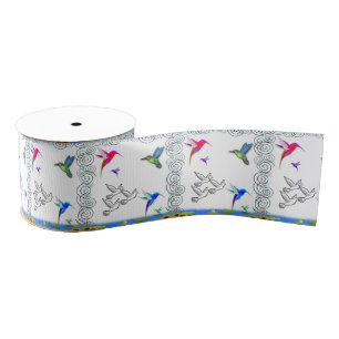 decorative ribbon birds grosgrain ribbon