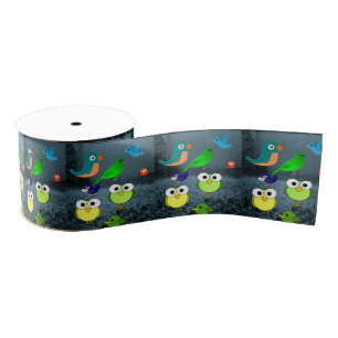 decorative ribbon birds grosgrain ribbon