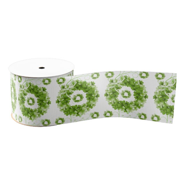 decorative ribbon saint patrick's day grosgrain ribbon (Spool)