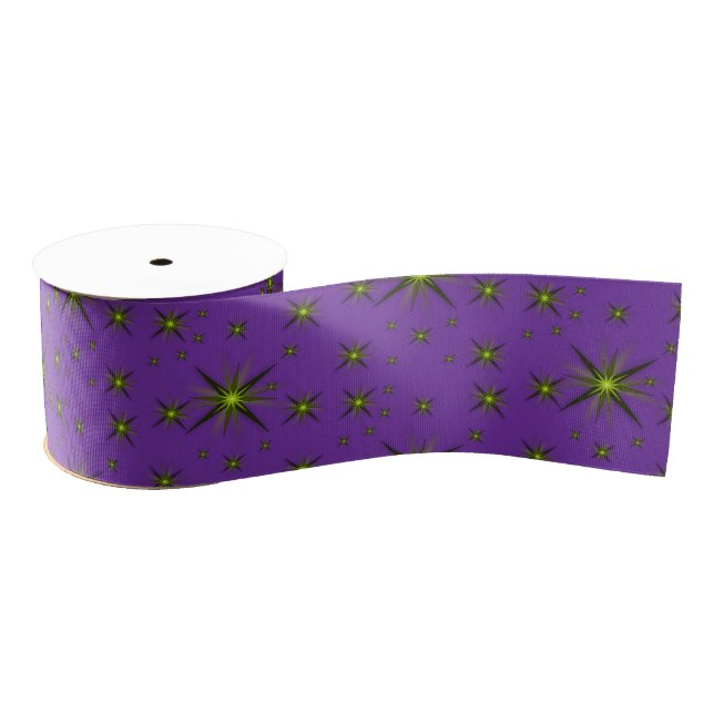 decorative ribbon stars grosgrain ribbon (Spool)