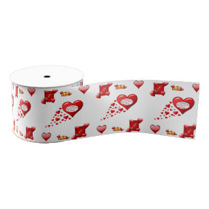 decorative ribbon valentines love grosgrain ribbon