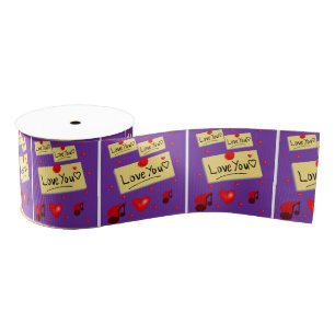 decorative ribbon valentines love grosgrain ribbon