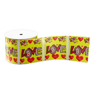 decorative ribbon valentines love grosgrain ribbon