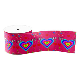 decorative ribbon valentines love grosgrain ribbon