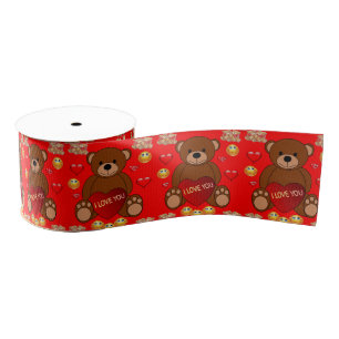 decorative ribbon valentines love grosgrain ribbon