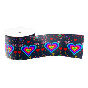 decorative ribbon valentines love grosgrain ribbon