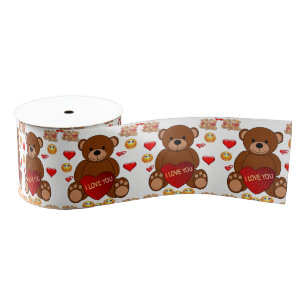 decorative ribbon valentines love grosgrain ribbon