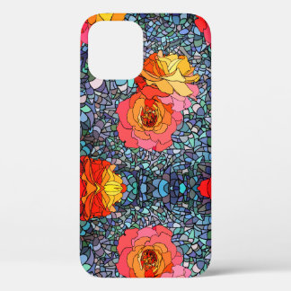 Decorative Rose Design iPhone 12 Case