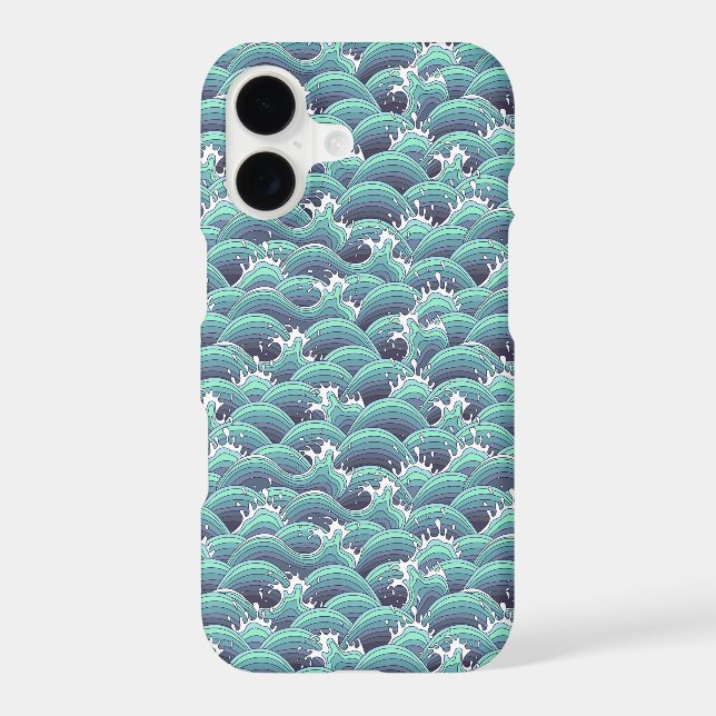 Decorative Sea Wave Background (Back)
