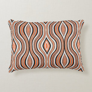 Decorative seamless light grey, black and antique cushion