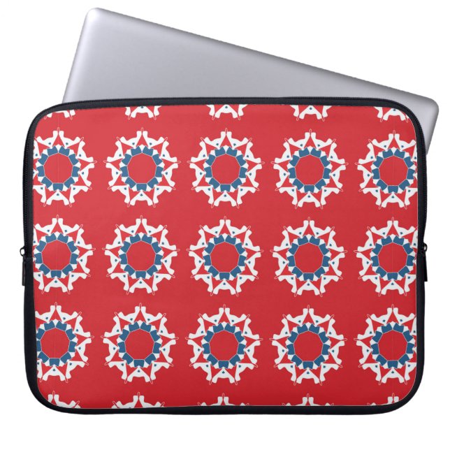Decorative seamless pattern. Abstract texture desi Laptop Sleeve (Front)