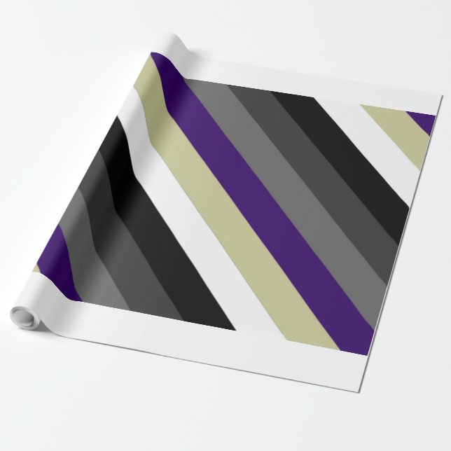Decorative Silent Wrapping Paper (Unrolled)