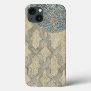 Decorative Silver Tapestry Floral Arrangement iPhone 13 Case