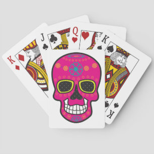 Decorative Skull Playing Cards