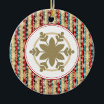 Decorative Snowflake Christmas Ornaments<br><div class="desc">This elegant ornament can be totally personalised by you to make a wonderful holiday gift for anyone on your shopping list!
Artwork by Sarah Paris</div>