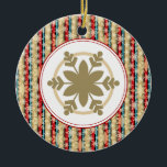 Decorative Snowflake Christmas Ornaments<br><div class="desc">This elegant ornament can be totally personalised by you to make a wonderful holiday gift for anyone on your shopping list!
Artwork by Sarah Paris</div>