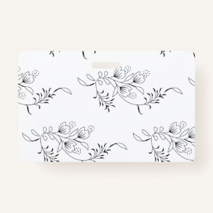 Decorative, Soapstone, Bianca ID Badge