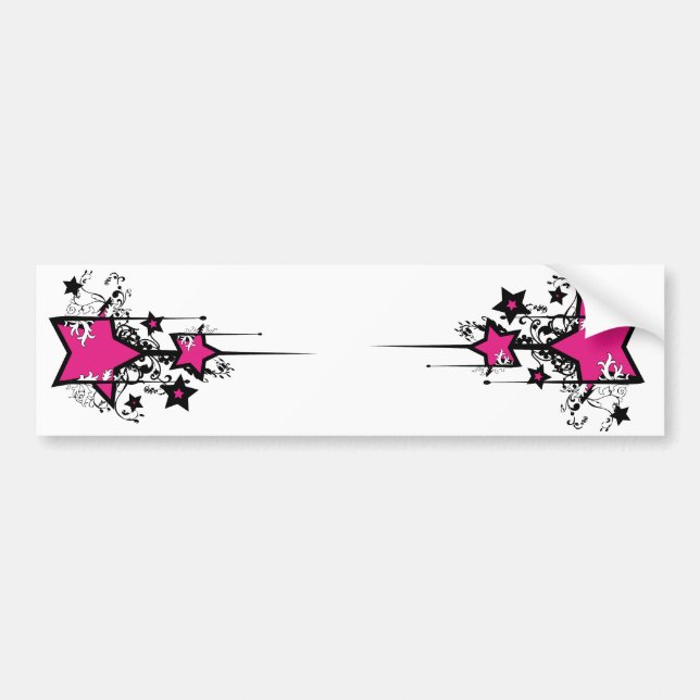 Decorative Stars Sticker (Front)