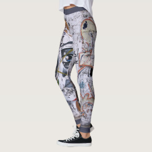 Decorative Street Art Design Leggings