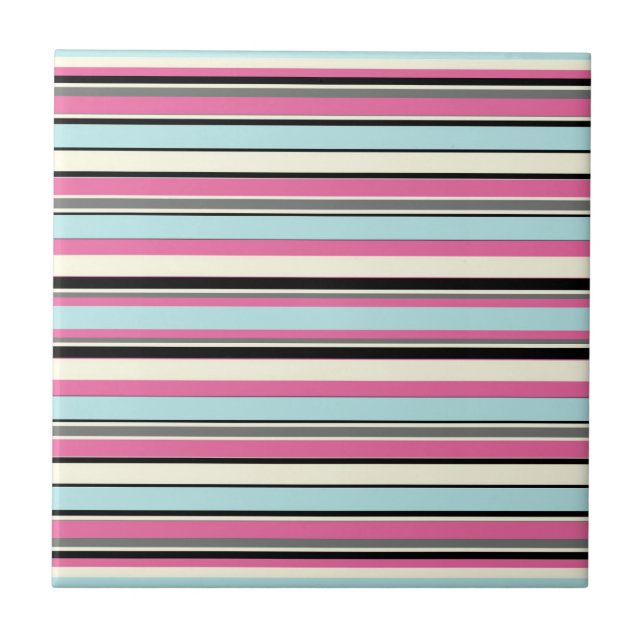  Decorative Striped Tile (Front)