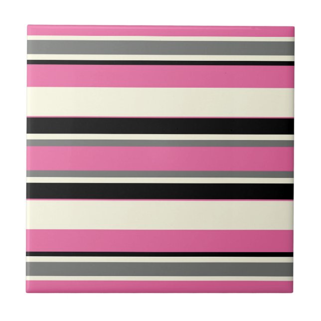  Decorative Striped Tile (Front)