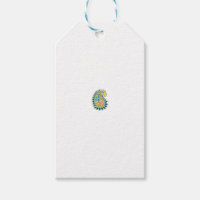 Decorative Style, Dark Blue Green, Wattle
