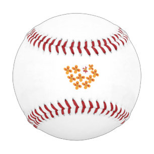 Decorative Style, Dull Orange, Cornell Red Baseball