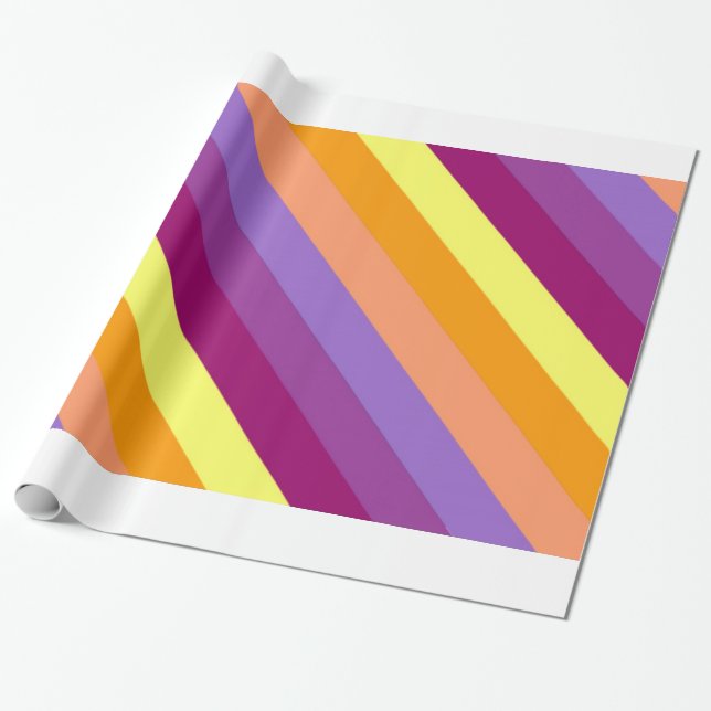 Decorative Sugar Wrapping Paper (Unrolled)