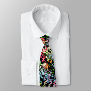 Decorative Swirls Tie