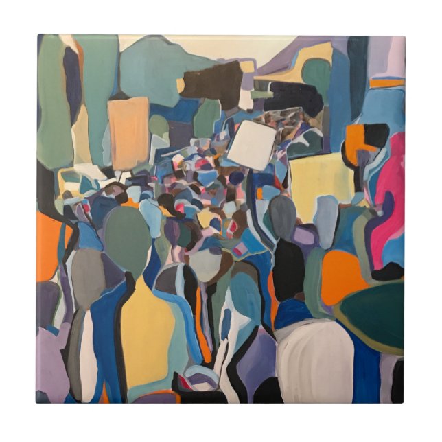 DECORATIVE TILE COASTER (Front)