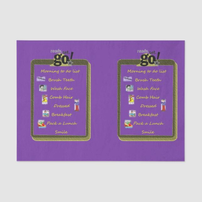 Decorative tissue paper (Front)