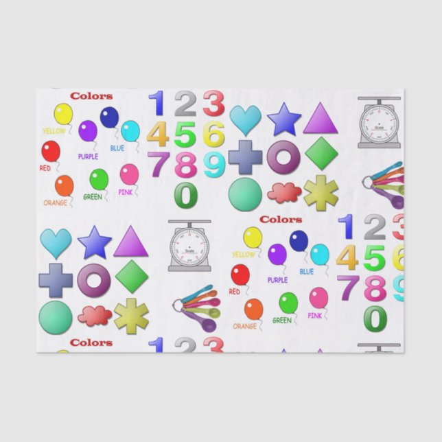 Decorative tissue paper baby (Front)