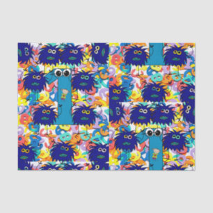 Decorative tissue paper baby first birthday