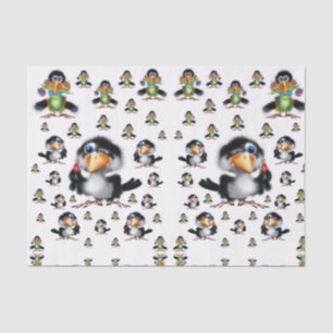 Decorative tissue paper birds