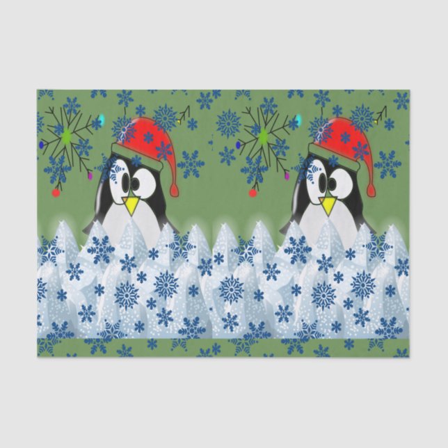 Decorative tissue paper christmas (Front)