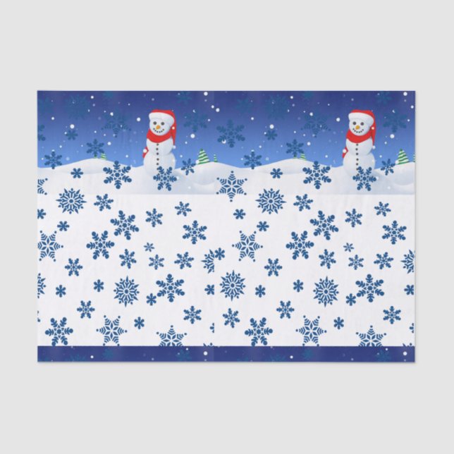 Decorative tissue paper christmas (Front)