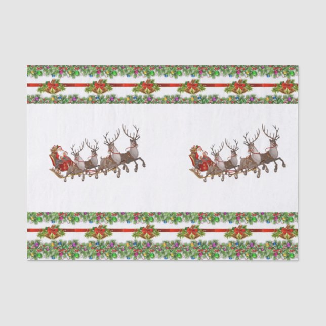 Decorative tissue paper christmas (Front)