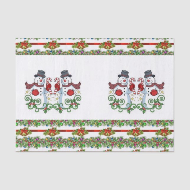 Decorative tissue paper christmas (Front)