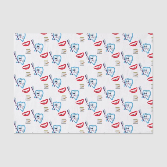 Decorative Tissue Paper Dentist (Front)