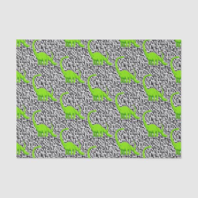 Decorative tissue paper Dinosaur (Front)