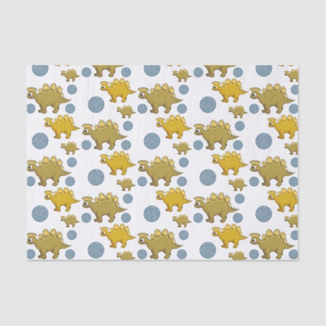 Decorative tissue paper Dinosaur (Front)