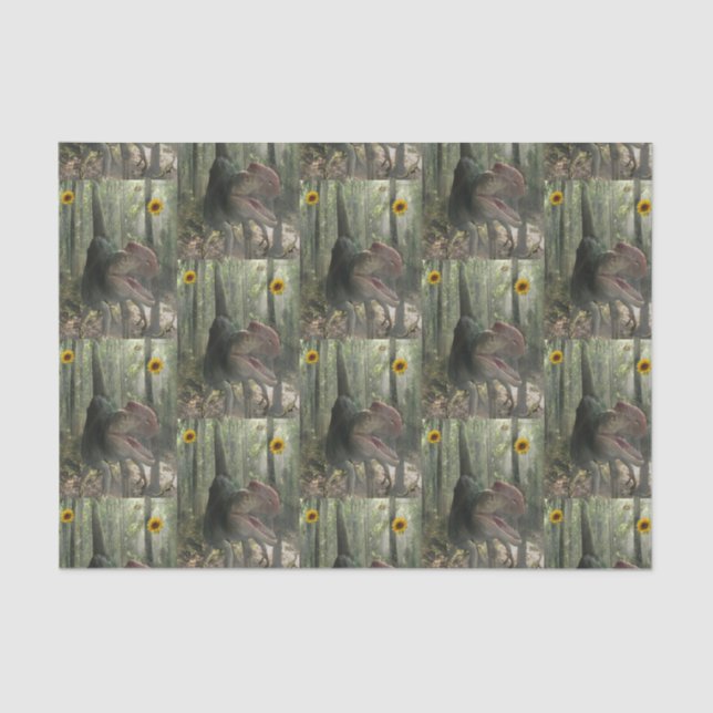 Decorative tissue paper Dinosaur (Front)