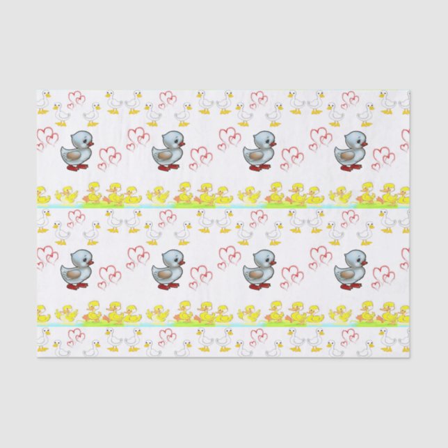 Decorative tissue paper Duck (Front)