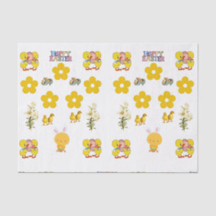 Decorative tissue paper easter