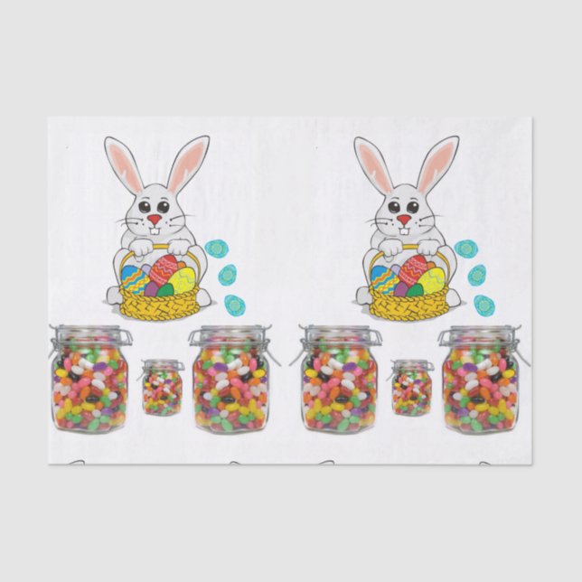 Decorative tissue paper easter (Front)