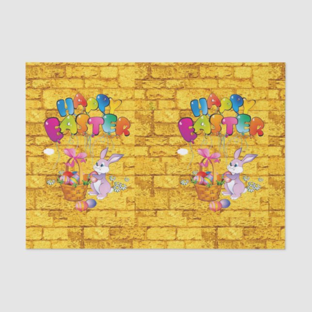 Decorative tissue paper easter (Front)