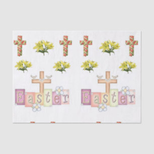 Decorative tissue paper easter