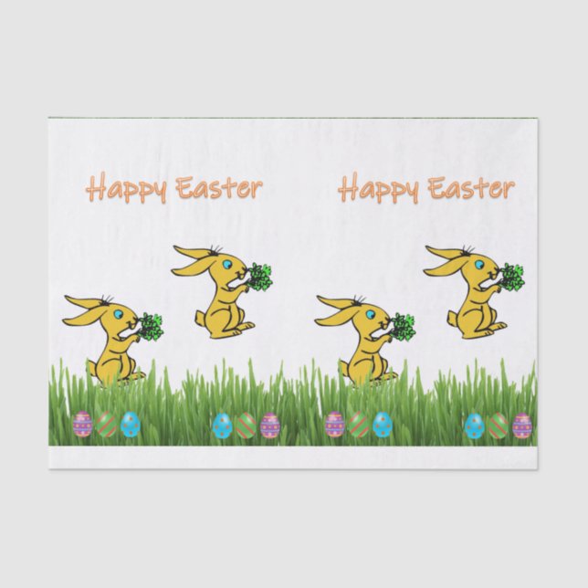 Decorative tissue paper easter (Front)